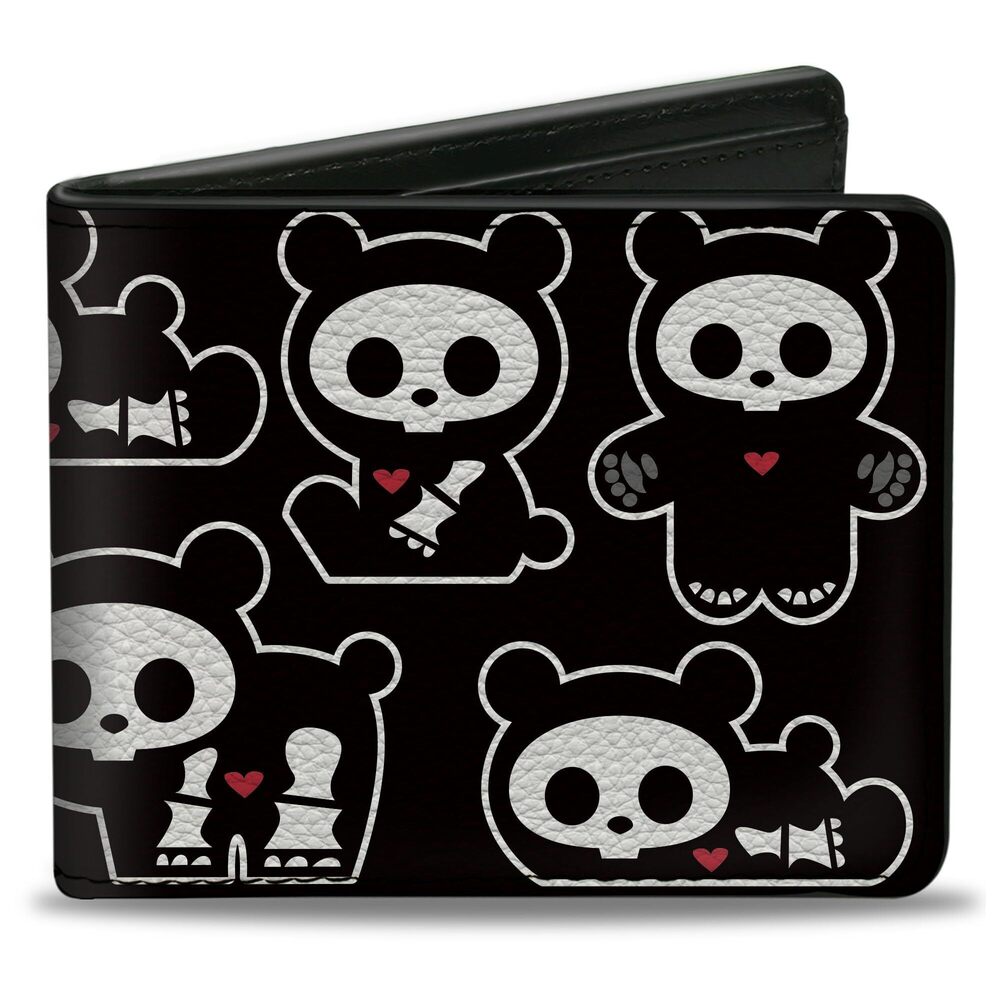 7279 Skelanimals Wallet, Bifold, Skelanimals Chungkee the Panda Poses